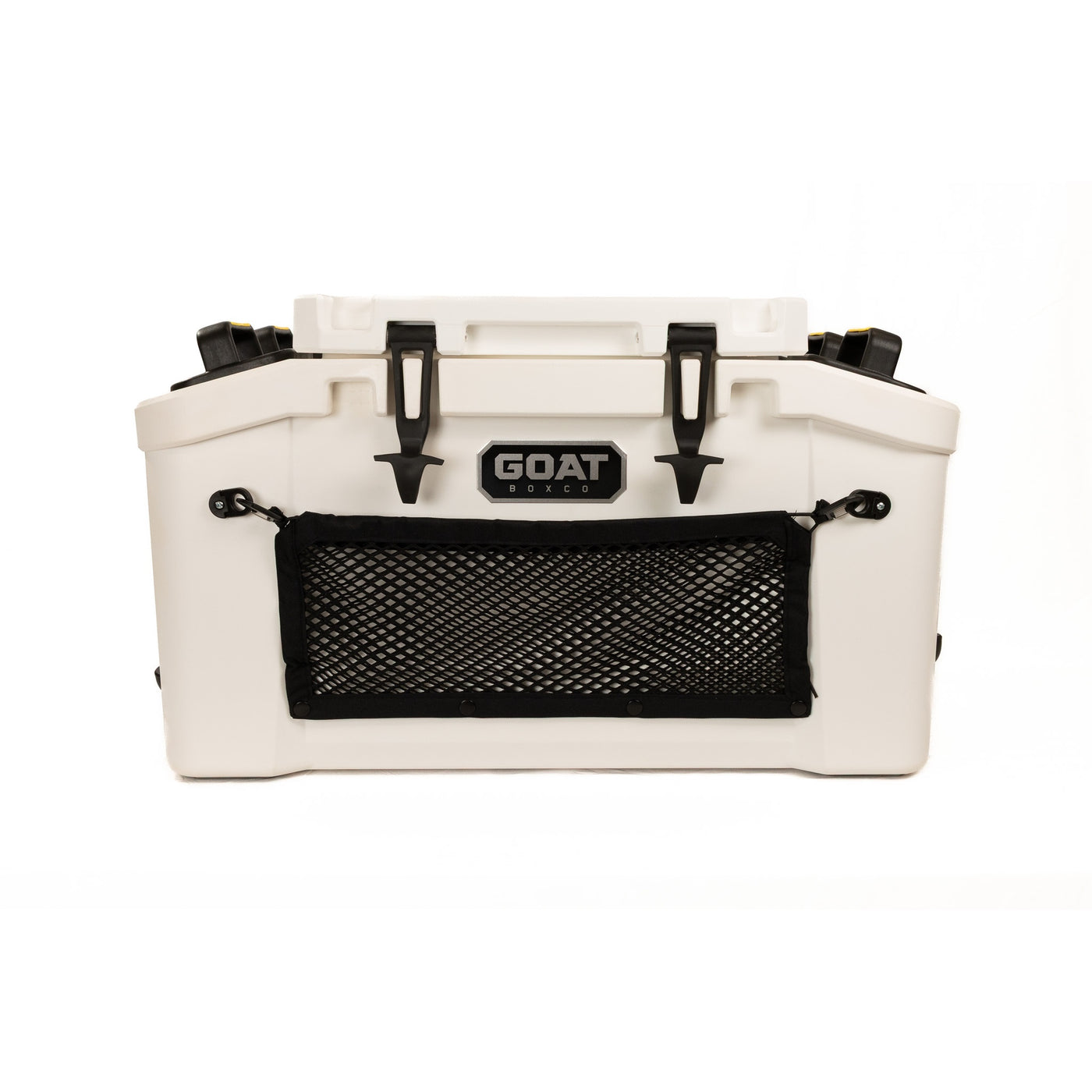 GOAT HUB 50 — 50-Quart Rotomolded Cooler with Built-In Dry Storage