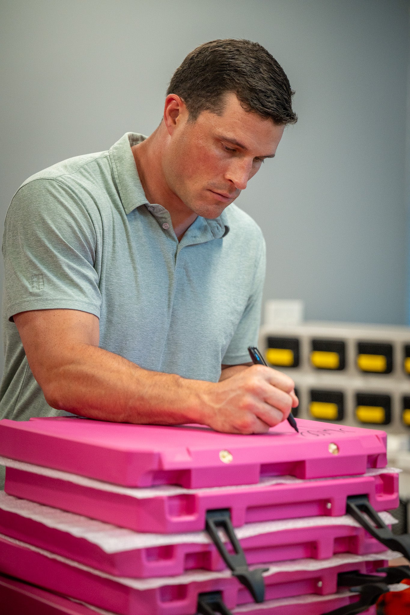 Tackling Breast Cancer with Luke Kuechly and GOAT BOXCO