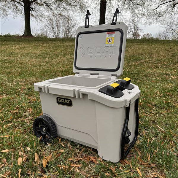 GOAT HUB 40 GO — Rolling Cooler with Built-In Dry Storage