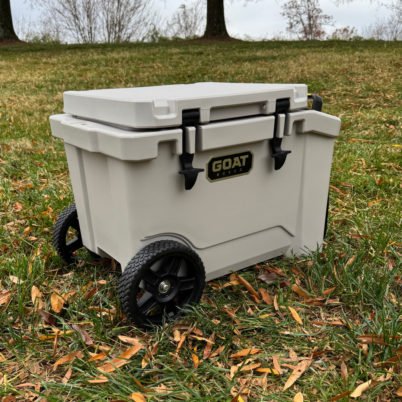 GOAT HUB 40 GO — Rolling Cooler with Built-In Dry Storage