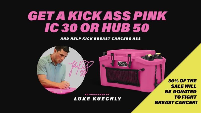 Tackling Breast Cancer with Luke Kuechly and GOAT BOXCO