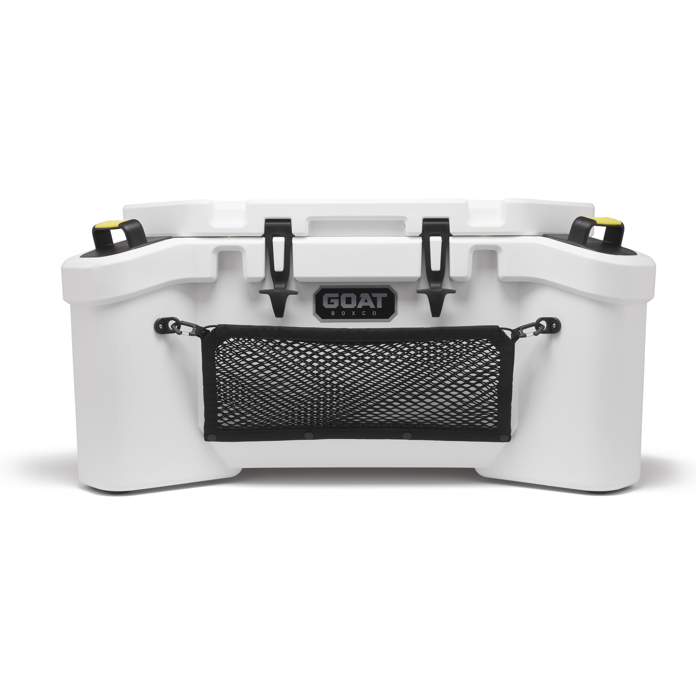 GOAT HUB 70 | 70-Quart Rotomolded Cooler with Built-In Dry Storage