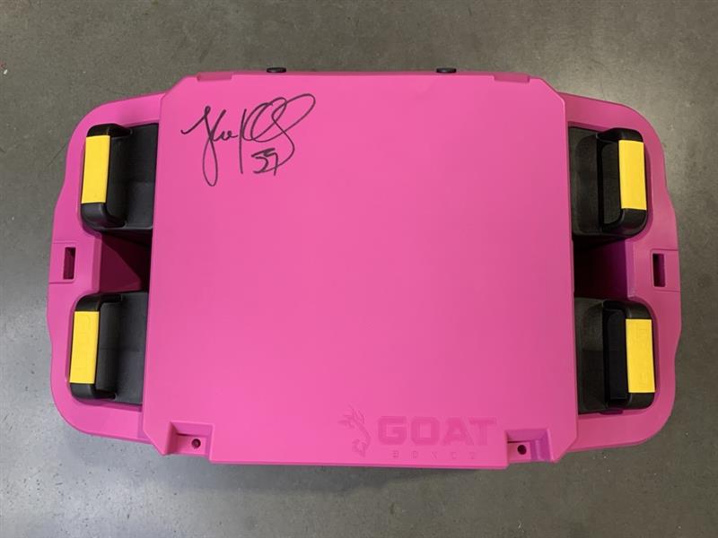 Tackling Breast Cancer with Luke Kuechly and GOAT BOXCO