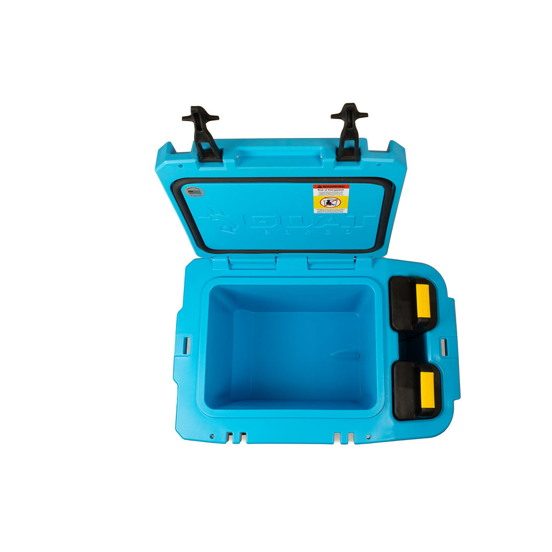 GOAT HUB 40 GO — Rolling Cooler with Built-In Dry Storage