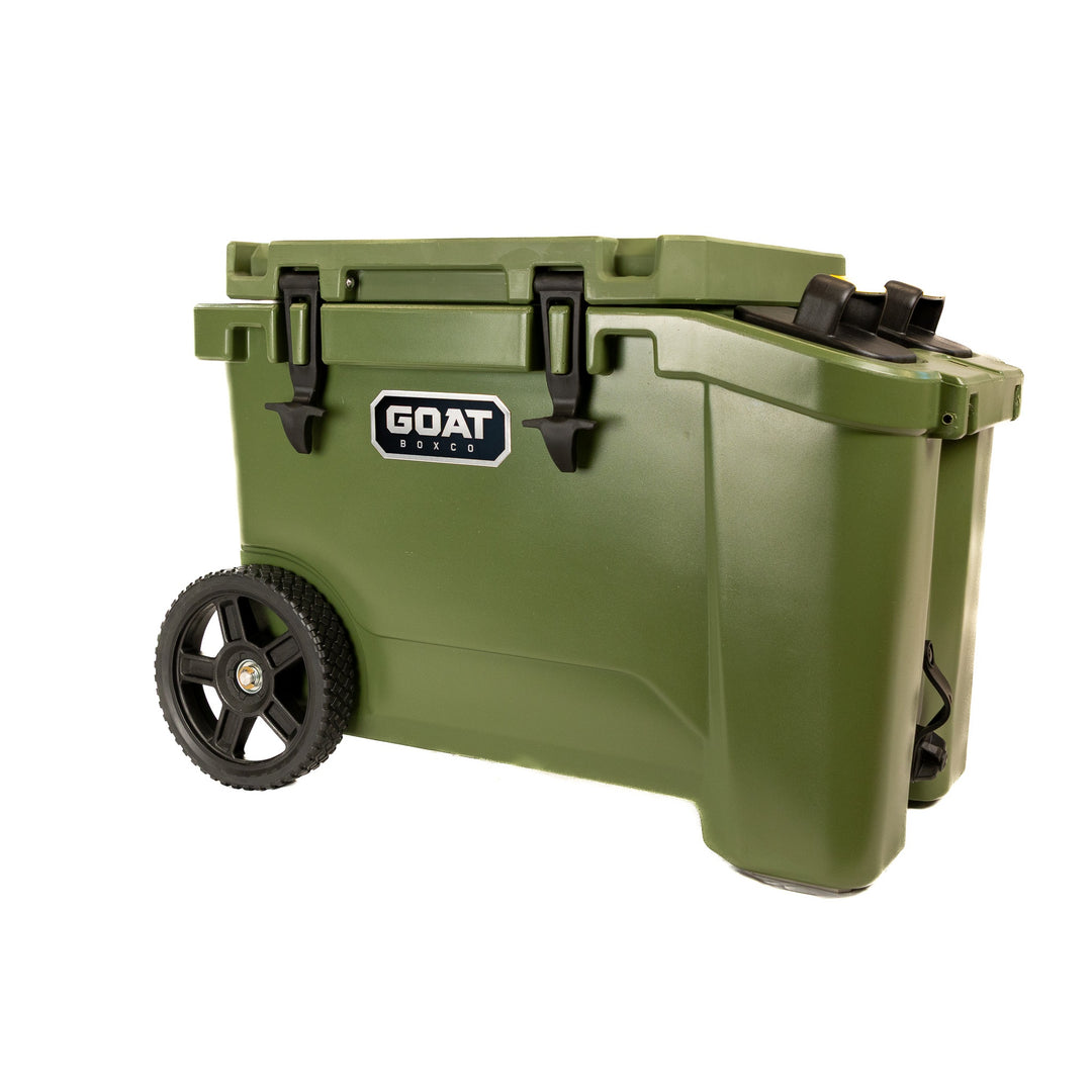 GOAT HUB 40 GO — Rolling Cooler with Built-In Dry Storage