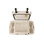 GOAT HUB 50 — 50-Quart Rotomolded Cooler with Built-In Dry Storage