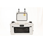 GOAT HUB 50 — 50-Quart Rotomolded Cooler with Built-In Dry Storage