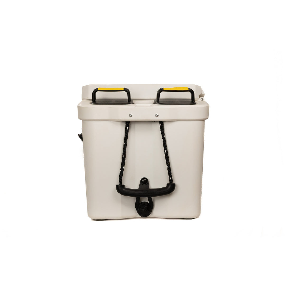 GOAT HUB 50 — 50-Quart Rotomolded Cooler with Built-In Dry Storage