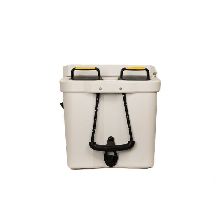 GOAT HUB 50 — 50-Quart Rotomolded Cooler with Built-In Dry Storage