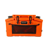 GOAT HUB 50 — 50-Quart Rotomolded Cooler with Built-In Dry Storage