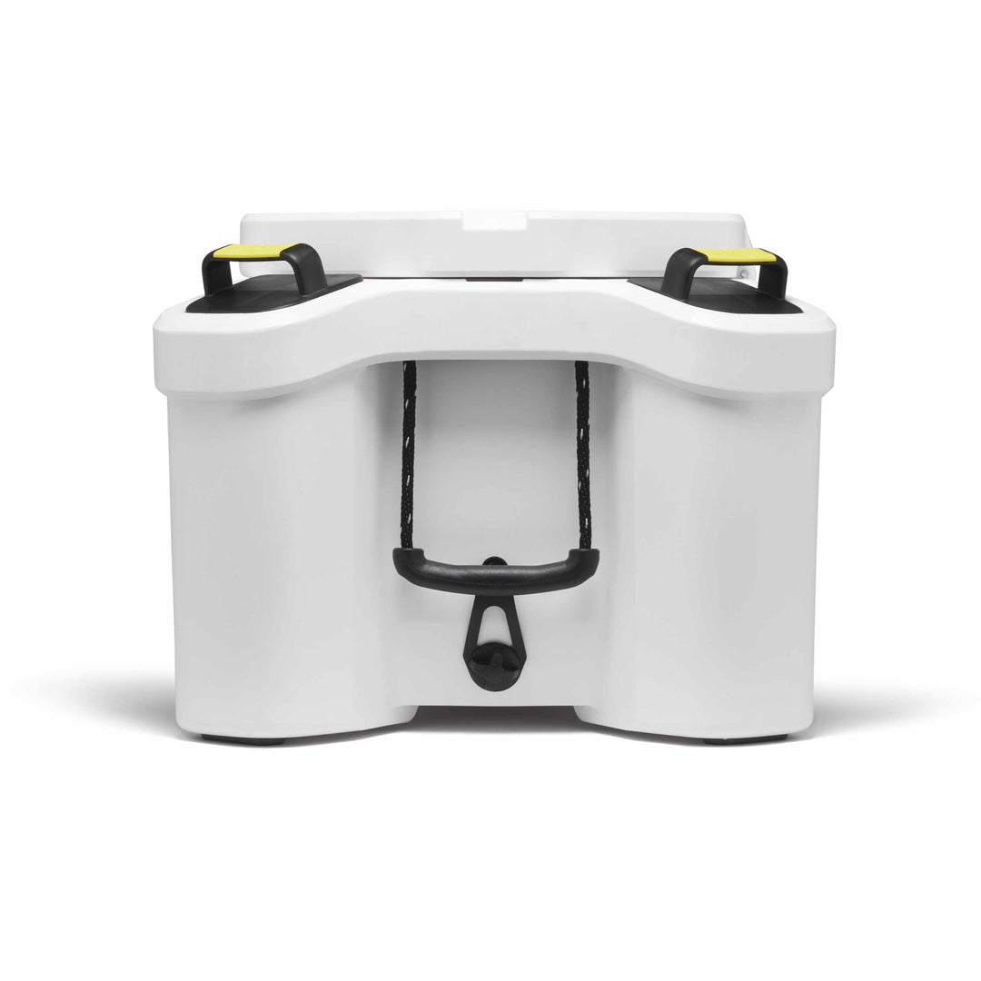 GOAT HUB 70 | 70-Quart Rotomolded Cooler with Built-In Dry Storage