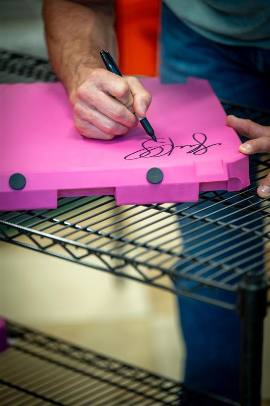 Tackling Breast Cancer with Luke Kuechly and GOAT BOXCO