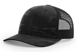GOAT BOXCO Badge Multicamo Hat Black/Black