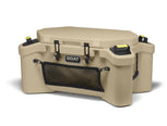 GOAT HUB 70 | 70-Quart Rotomolded Cooler with Built-In Dry Storage