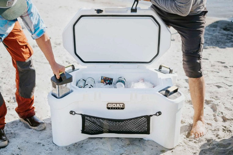 cold box fishing IFB-30 or you can clip an aerator (not included) to the HT Enterprises Siberian Ice Box Slickblue 45 Quart Portable Insulated